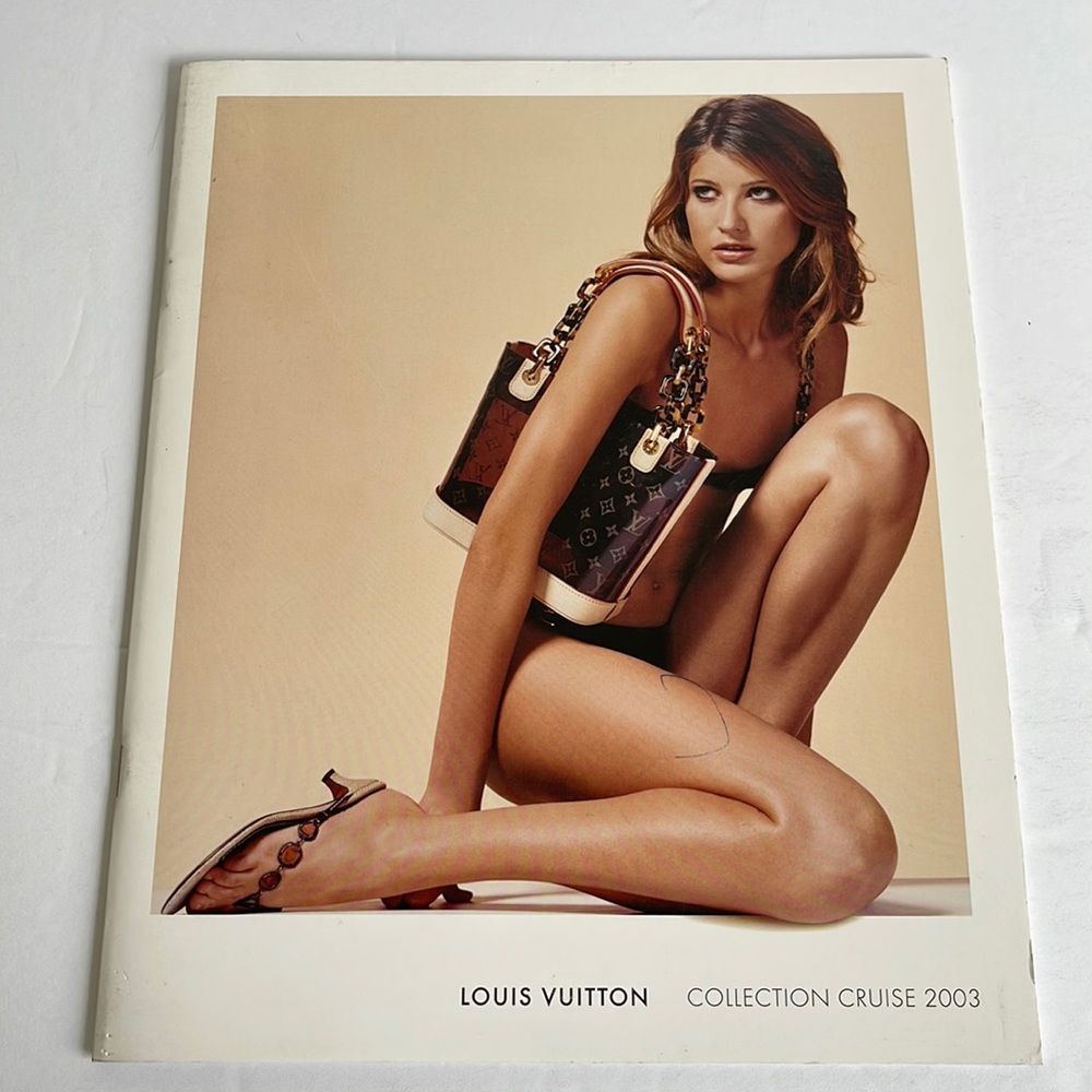 Luis Vuitton Vintage Rare Authentic Catalog Catalogue Cruise Collection 2003